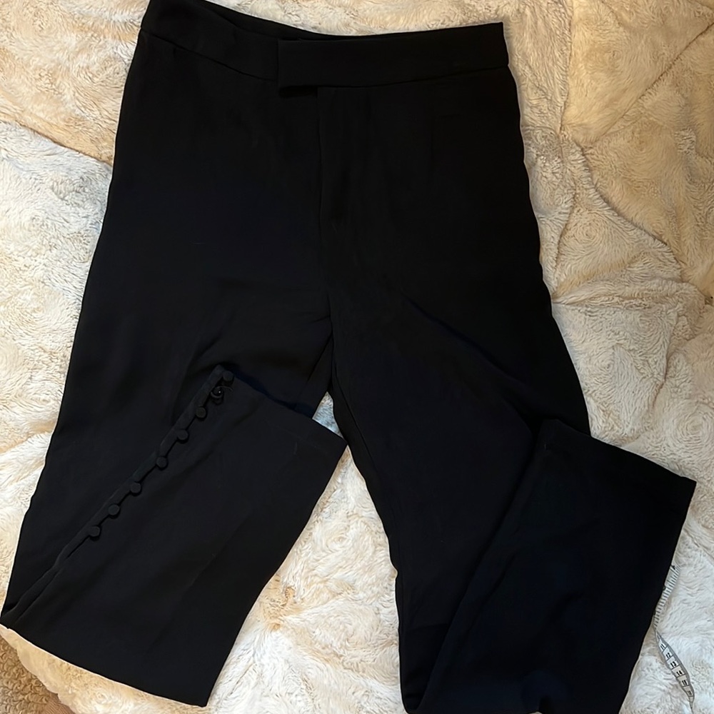 DO + BE Black Dress Pants, Size M